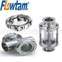 ss304 sanitary circular tank Sight Glass,straight/union/flange sight glass